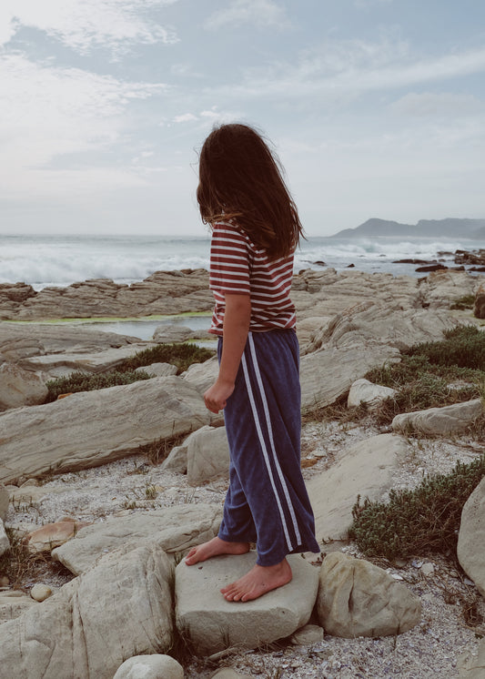 salty tracks | blue