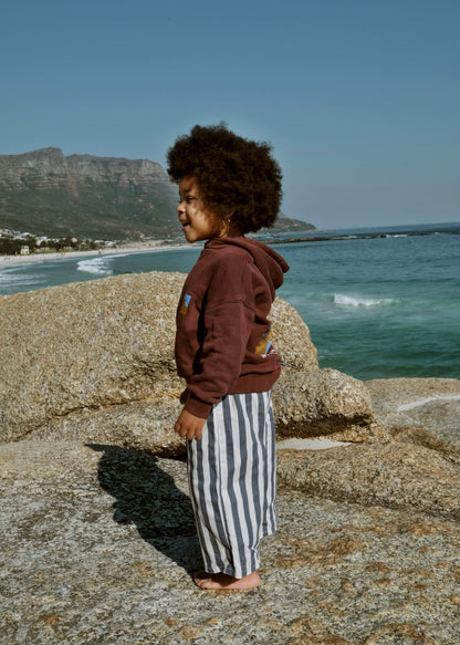 line up pants | blue