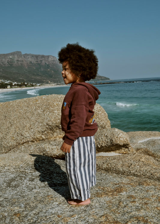 line up pants | blue