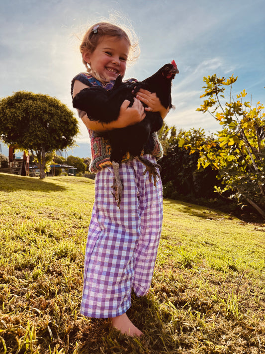 picnic pants | purple